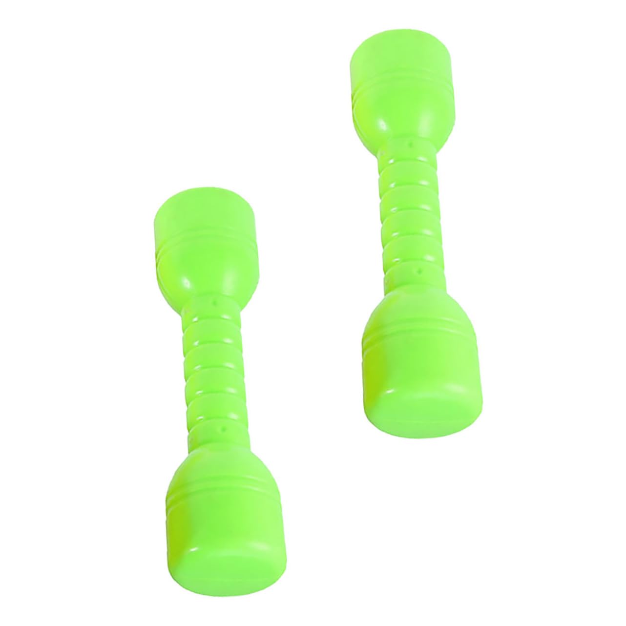 ibasenice 2Pcs Ergonomic Plastic Dumbbells for Fitness Barbells for Kindergarten Exercise Lightweight Hand Weights for Boys for Fun