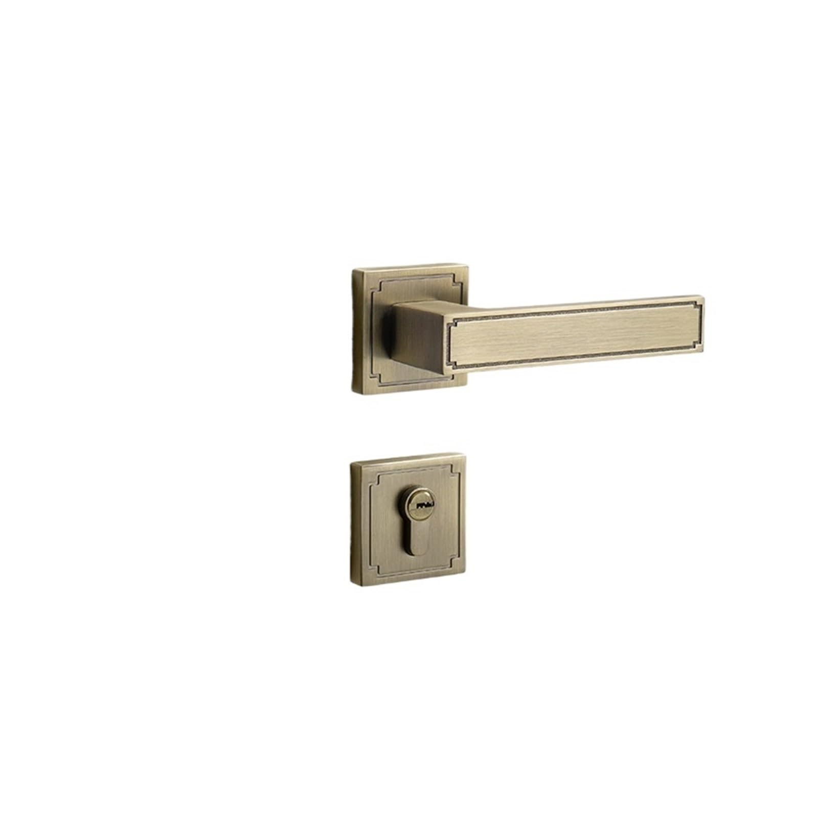 Cerradura magnética silenciosa de bronce para eliminar ruidos en puertas de madera de 35-50mm