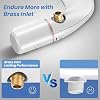 Bidet Attachment for Existing Toilet Seats, Ultra-Slim, Non Electric, Dual Nozzle, Rear & Feminine Wash, Fresh Cold Water Sprayer, Badays Bedets Bedits Badette Bidgets, Rose Gold