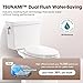 Alphabath 17“ Comfort Height Toilet with Soft close seat, Two piece Toilets for Bathroom, Nano Self-Cleaning Glaze, 1.27 GPF Powerful Single Flush, Easy to Clean & Install, ADA Height, 12