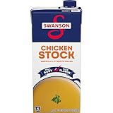 SWANSON S 100% Natural Chicken Stock, 32 oz Carton