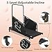 Anwick Dog Treadmill for Small and Medium Dogs, Pet Running Machine, Dog Indoor Pacer Treadmill with Remote Control, Dog Pacer Training Pad with LCD Display Screen and Remote (Black)