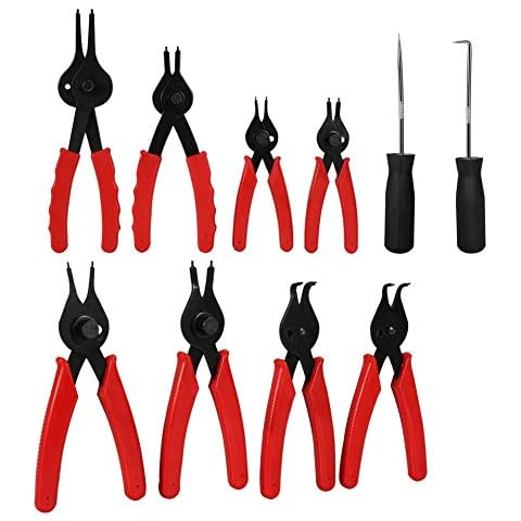 Juego de herramientas de alicates para anillos de seguridad EVGATSAUTO Cover