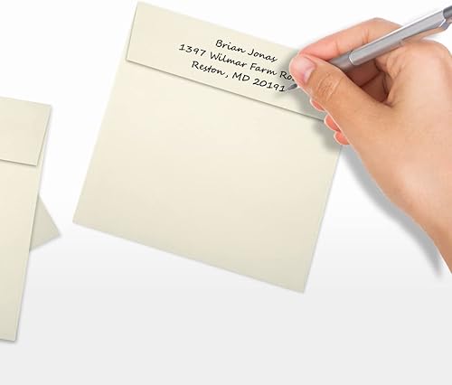 Vista 62 de Sobres cuadrados de 5 1/2 x 5 1/2, Seafoam