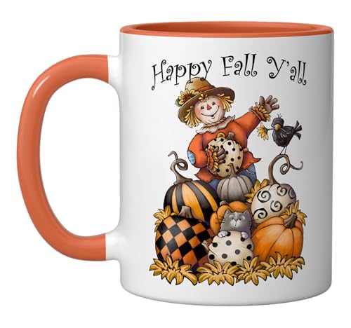Taza de Cerámica 11 oz con Diseño de Halloween y Acción de Gracias miniatura 1