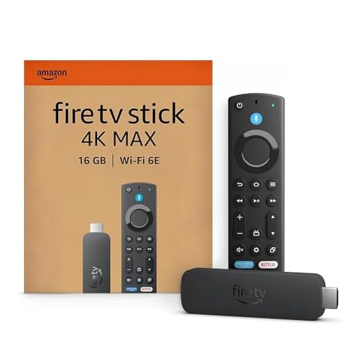 Amazon Fire TV Stick 4K Max (Nouvelle génération), Appareil de streaming avec fonctionnalité Écran dynamique et prenant en charge le Wi-Fi 6E