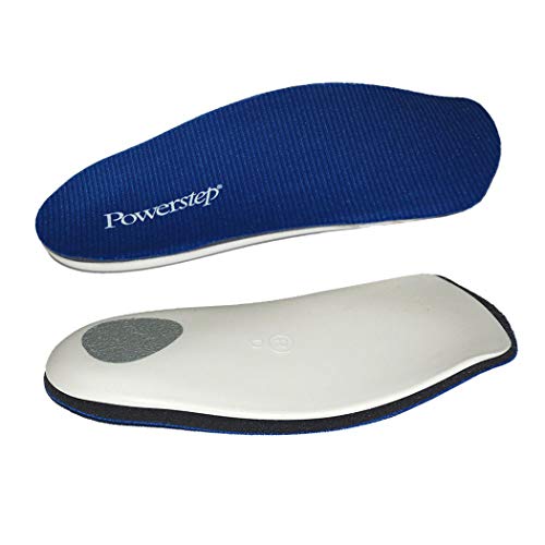 Semelles orthopédiques 3/4 Carnation Powerstep avec soutien voûte plantaire