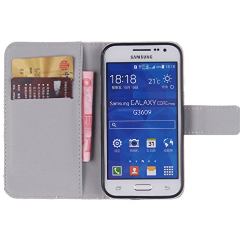 Cover per Galaxy Core Prime - Custodia in pelle a