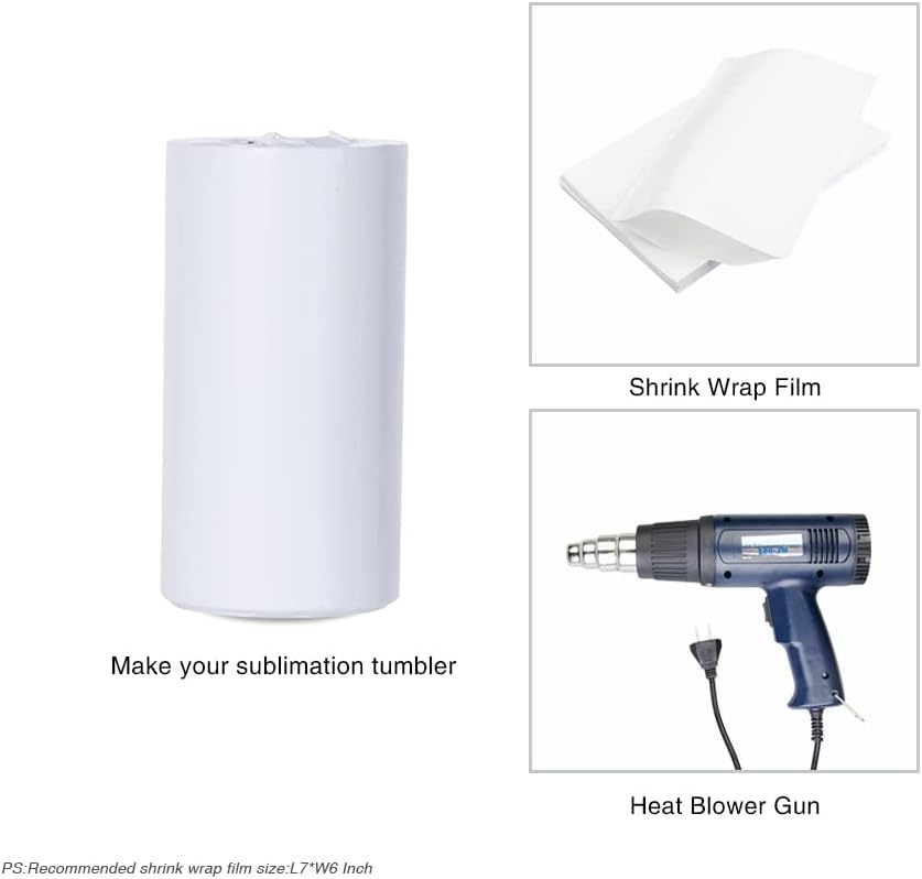 PYD Life Sublimation Blanks Kids Tumbler Skinny 16 OZ Straight Stainless Steel Coffee Cups with Lid and Metal Straw for Tumbler Heat Press Machine Sublimation Print 4 Pack - Image 6