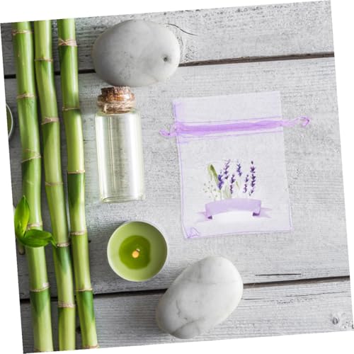 Bolsas de algodón de lavanda 20 piezas para hogar miniatura 6