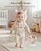 Fortella Baby Head Protector Backpack with Socks and Knee Pads Owl and Unicorn