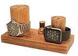  abhandicrafts - Soporte para Reloj (Madera de Mango)