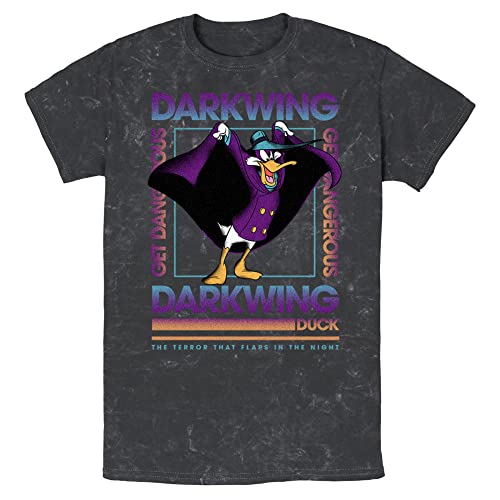 T-shirt Disney Duck Darkwing noir pour vos sorties urbaines entre amis