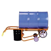 Wesco Industrial Products 240005 30BT Combination Drum Truck, 56-1/2" Height x 24" Width