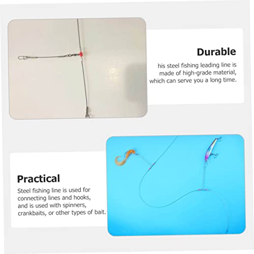 Kisangel Fishing Lines Metal Strong Strength Stainless Swivels Braid miniatura 6