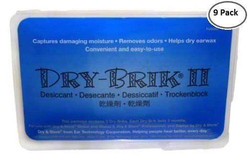 Dry Brik II Desiccant Blocks 9-Pack by Dry Brik II