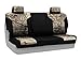 Coverking Front Split Bench Custom Fit Seat Cover for Select Cadillac DeVille Models - Neosupreme (Mossy Oak Duck Blind Camo with Black Sides)