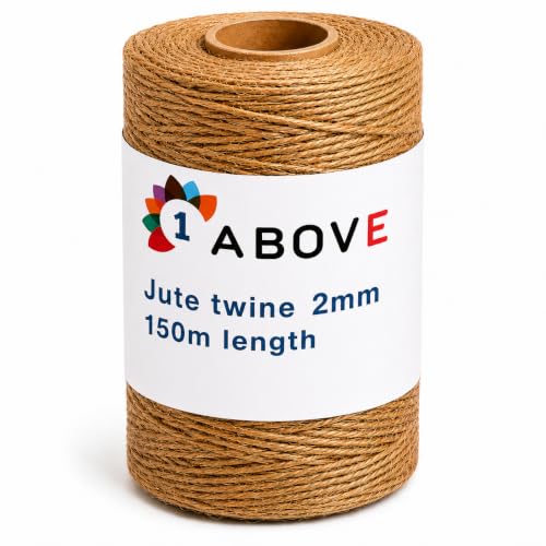Image of Natural Jute Twine 150m x 2mm Heavy Duty Brown String