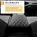 POKSRI Car Center Console Cover/pad PU Leather,Universal Armrest mat, Adjust Driving Posture Cushion,Protector Box,Memory Foam,Relieves Shoulder/arm Fatigue,Boosting Driving Safety