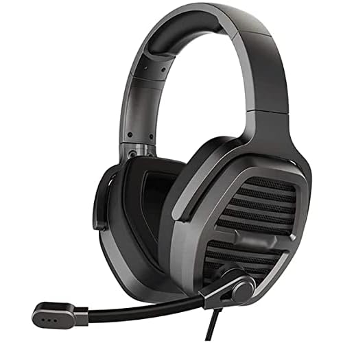 Gaming Headset, 7.1 Surround Sound, Memory Foam Ear Pads, Detachable Microphone, Works