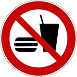 Aufkleber Verbotszeichen Schild