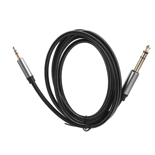 Cable de audio SHINEOFI 5mm a 6.35mm 1.5m miniatura 1