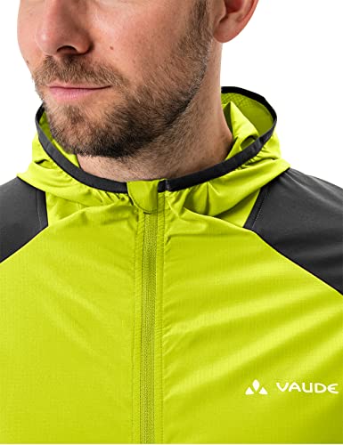VAUDE Qimsa Air Windjacke Herren MTB winddicht 188 g, Bright Green, Gr. S – Ansicht 3