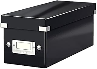 Leitz, Pudło do Przechowywania Leitz Click & Store, Średniej Wielkości, A4, Kolekcja WOW, Kolor Zielony, 60440054