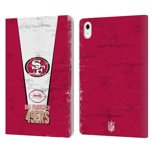 Étui NFL San Francisco 49ers pour iPad Air 11 en cuir Head Case Designs
