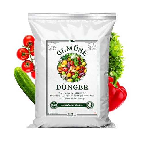 Der Gartencoach Gemüsedünger mit aktivierter Pflanzenkohle I nachhaltig & biologisch