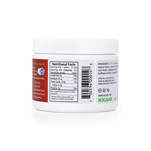 Spry GC100 Fresh Natural Xylitol Chewing Gum Dental Defense System Aspartame-Free Sugar Free Gum thumb #3