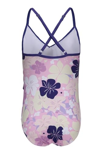 Image of Moon Tree Girls One Piece Swimsuits Ruffle Swimwear Beach Bathing Suit 2-14 Years