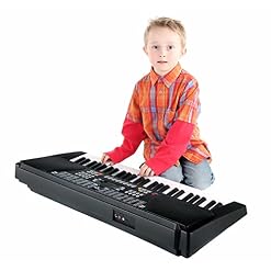 FunKey 54 synthétiseur comprenant alimentation et porte-partitions noir – Image 4