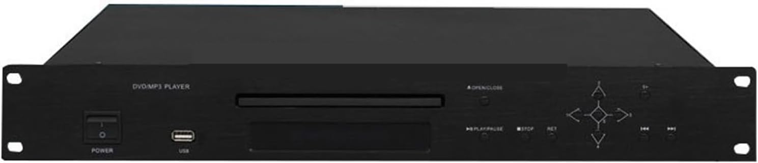 Amazon | 放送用ラックマウント CD プレーヤー DVD/USB キャンパス BGM システム オーディオ機器 DVD プレーヤー ...