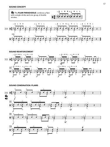 Alfred Music 00-47318 Sound Percussion--An Intermediate Method For Individual Or Group Instruction: Exercises For Rhythm, Meter, Rudiments, Rolls, Effects thumb #3