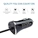 USB-C Car Charger, 3.4A USB Type C Car Charger Adapter & Fast Charge Cable Cords Cargador USBC Lighter for Samsung Galaxy S25 S24 S23 S22 S20 S10 A17, iPhone 17 16e 16 15 Pro Max Android Cigarette 12V