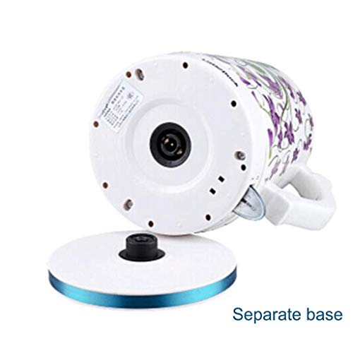 Hervidor eléctrico de cerámica 1.7L 1500W sin cable miniatura 3