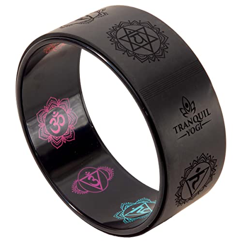 Tranquil Yogi Yoga Wheel - Great for Adding Active Strength and Flexib