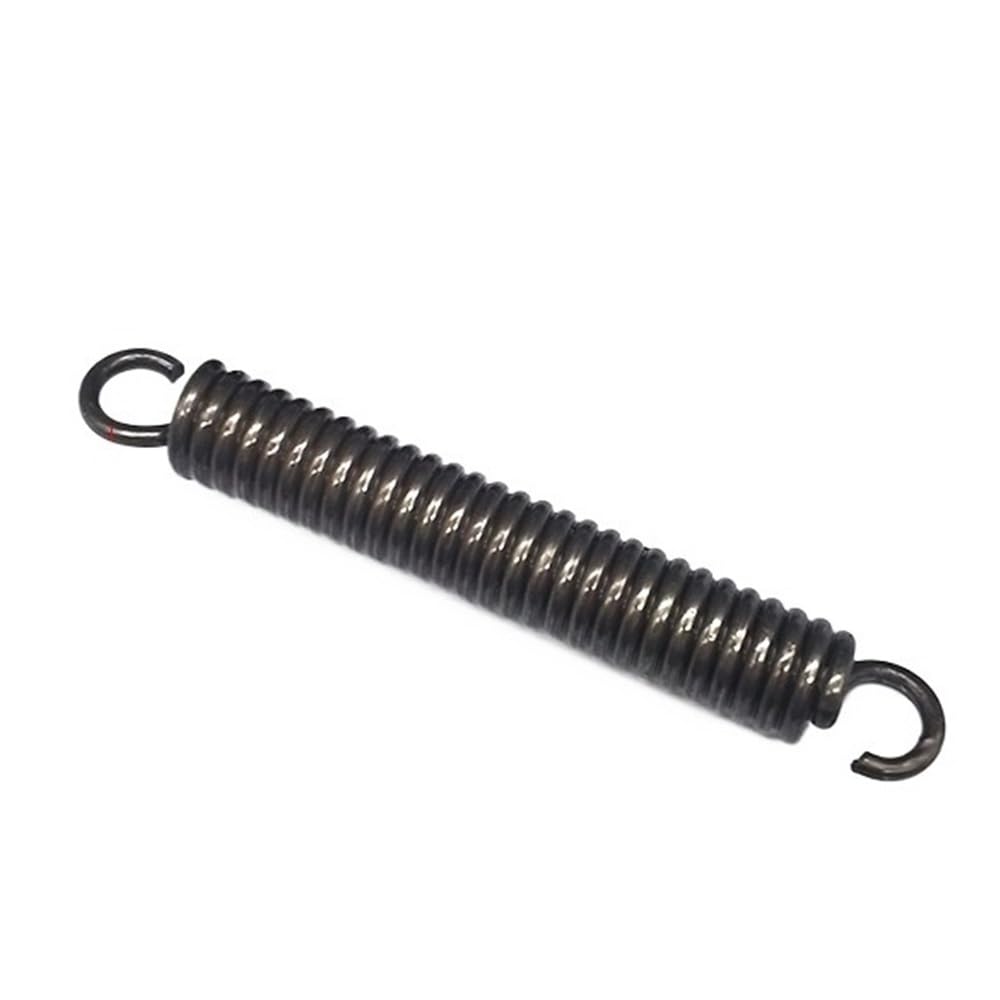 1pc Tension Extension Spring 2mm Wire Diameter, Hook Ends Construction Tension Springs, Double Hook Spring Steel Springs(500MM*18MM)