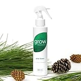 Grow Fragrance - Certified 100% Plant Based Air Freshener + Fabric Freshener Spray, Made with All Natural Essential Oils, 5oz (Pine Forest) Limited Edition!