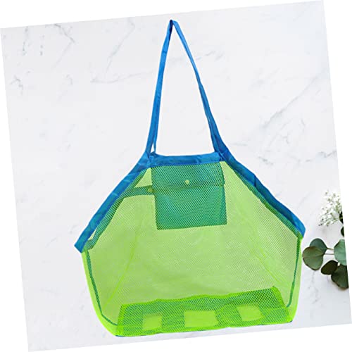 Kisangel Oversized Beach Bag for Boys and Girls Toys Mesh Tote Large Capacity Oxford Mesh Portable Outdoor Toy Organizer2