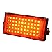 Produktbild LED Strahler | AC 220V RGB Flutlicht Sicherheit Flutlicht 50W Outdoor Garten Indoor Flutlicht (rot)