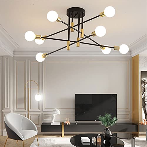 Plafonnier E27 moderne et rétro pour sublimer un plafond bas