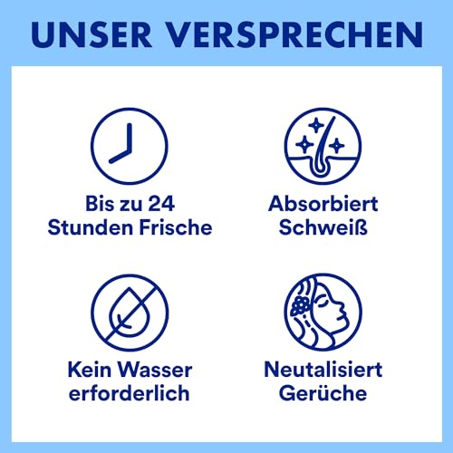 Batiste Trockenshampoo 24H Active 200ml, ohne Ausspülen, Haarpflege Spray mit belebendem Duft, Sweat Activated Technologie, vegan & unsichtbar, von Batiste Hair Care