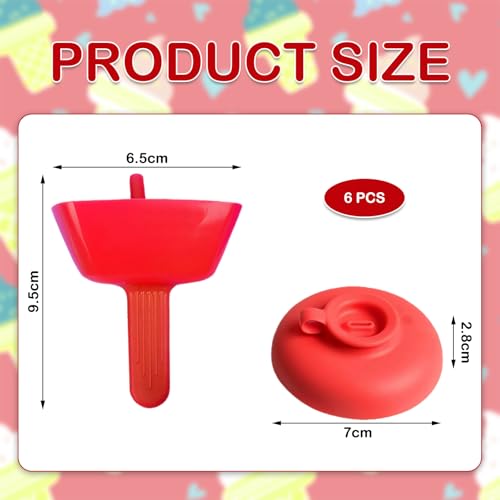 6 Stück Tropffrei Eis Am Stiel -Halter für Kinder BPA-Frei Eis Tropfschutz, Wiederverwendbarer Eis Halter mit Strohhalm für Erwachsene und Kleinkinder