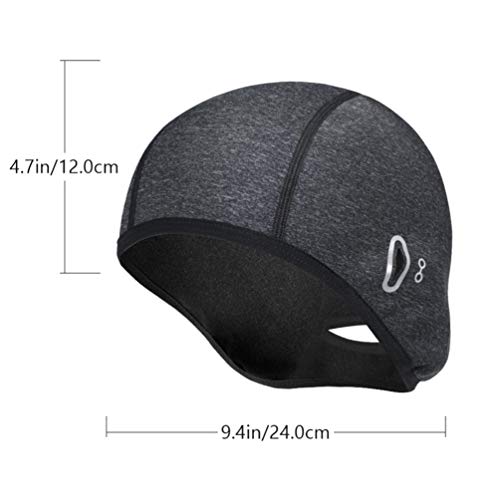 FAVOMOTO Capacete Forro Crânio Boné Gorro Protetor de Orelha de Inverno Térmica Sob Capacete Chapéu