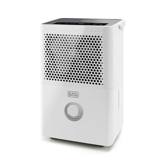 Black+Decker BXDH12E - Luftentfeuchter 12L/24h. Trockenfunktion. 2 Geschwindigkeiten. 1,8L-Tank. Programmierbar 24 Std. Herausnehmbarer und waschbarer Filter. Bis zu 25 m2. Leise 2 Black+Decker BXDH12E - Luftentfeuchter 12L/24h. Trockenfunktion. 2 Geschwindigkeiten. 1,8L-Tank. Programmierbar 24 Std. Herausnehmbarer und waschbarer Filter. Bis zu 25 m2. Leise