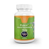 Astaxanthin FLEXIT Natures High Potency Maximum Strength Support Joints, Skin, Eye and Immune Health, All-Natural, Non-GMO, Gluten-Free (ASTAXANTHIN10mg x 90)