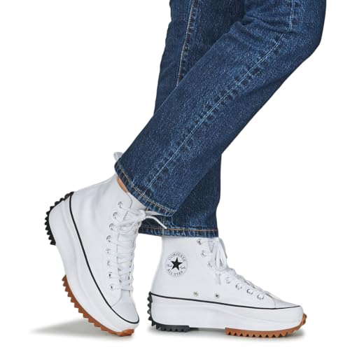 Image of Converse Unisex Run Star Hike Canvas Platform White /Black /Gum 3 Medium