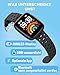 BIGGERFIVE Smartwatch Kinder mit/ohne App, 1,8" Fitness Uhr Schrittzähler, 24/7 Puls, Wecker, 30m Wasserdicht, Schlafmonitor, Puzzlespiele, 100+ Zifferblätter für Mädchen Jungen Teens 5–16, Schwarz
